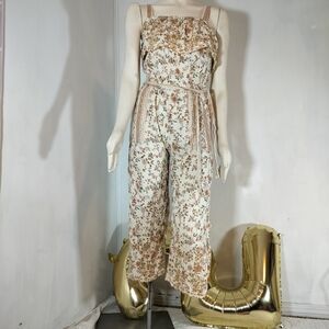 American Eagle Outfitters Floral Print Jumpsuit